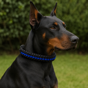 Collier en corde - Bleu electrique REEL.png