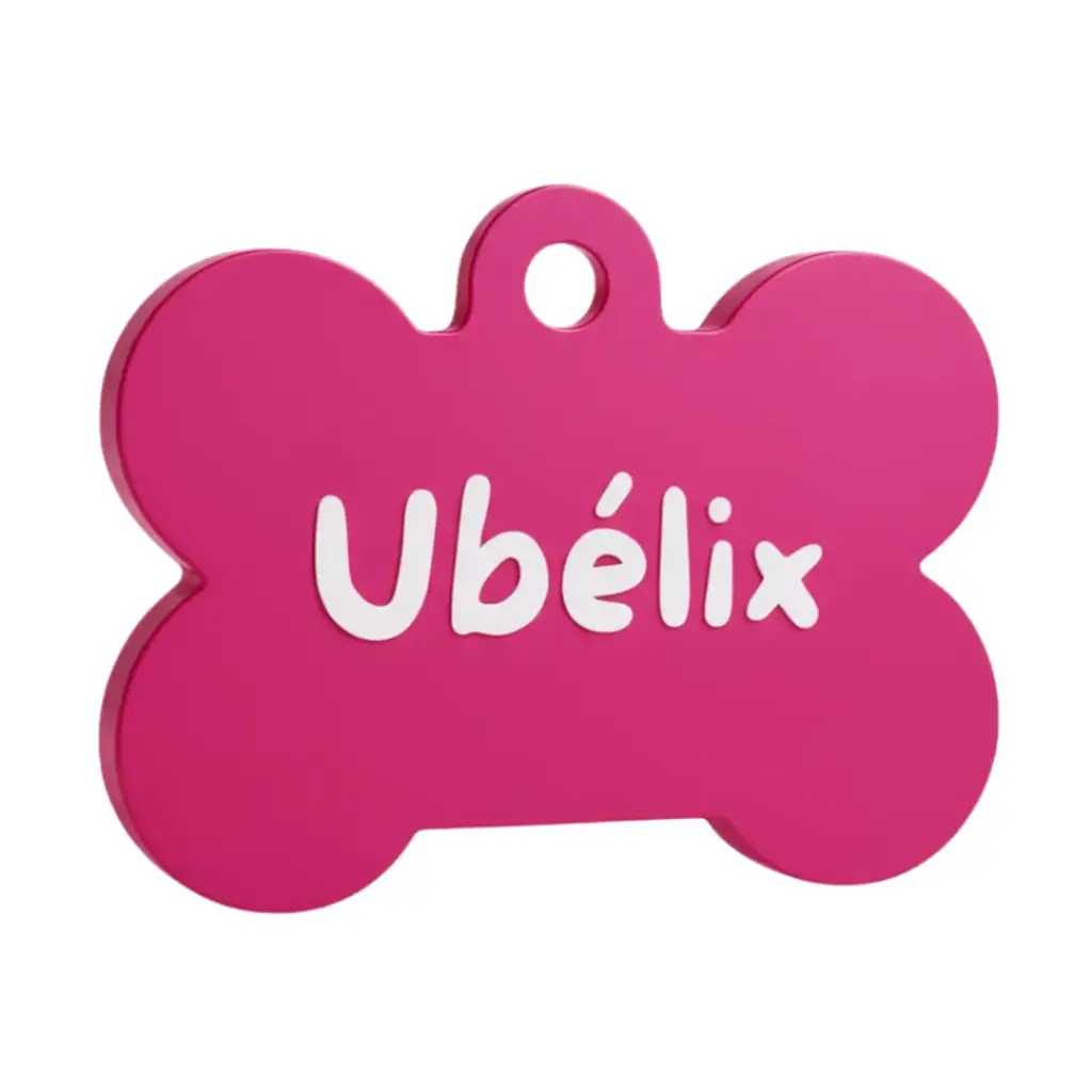 Médaillon Os - Rose