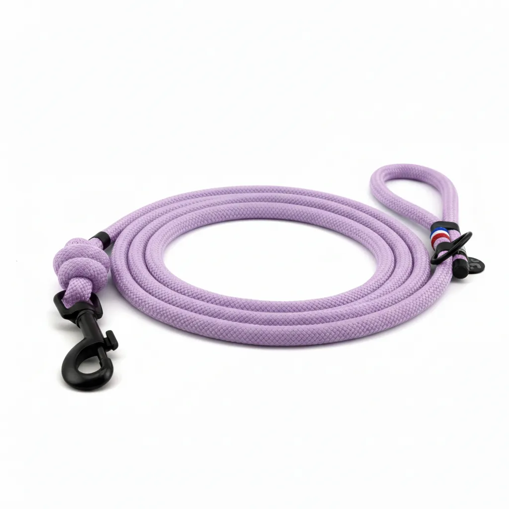 Laisse -  Lavande Sauvage (1 mètre - éducation, Noir, Noir)