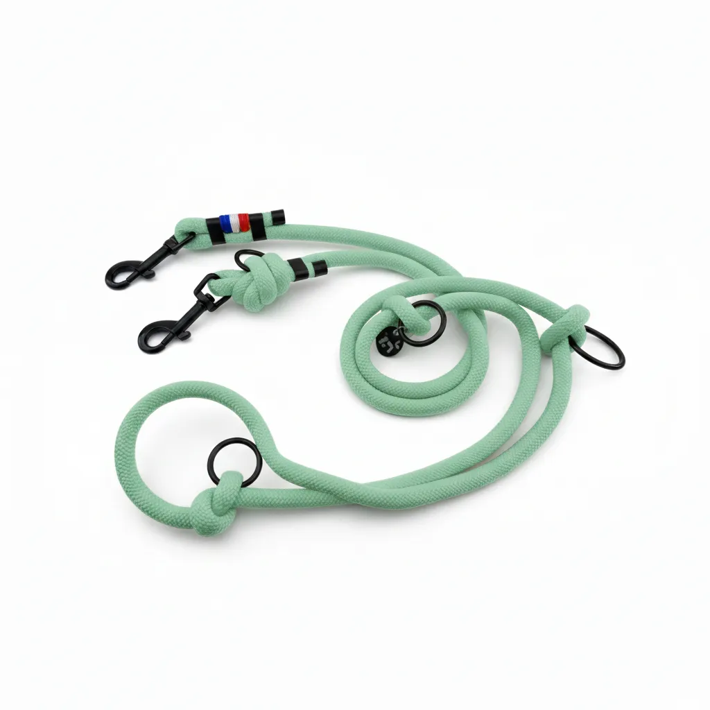 Laisse Multiposition - Sauge Antique