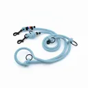 Laisse Multiposition - Bleu Brume