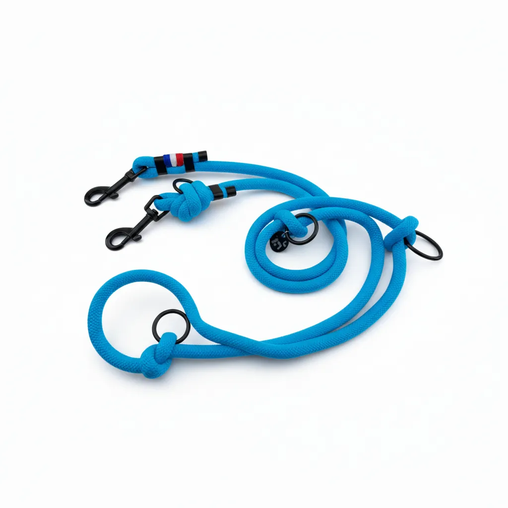 Laisse Multiposition - Bleu Océan