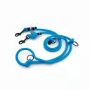 Laisse Multiposition - Bleu Océan