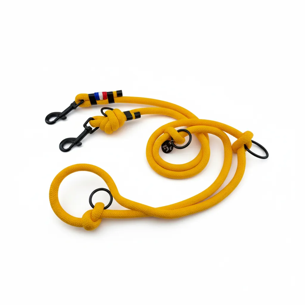 Laisse Multiposition - Miel Doré