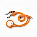 Laisse Multiposition - Orange Ultra