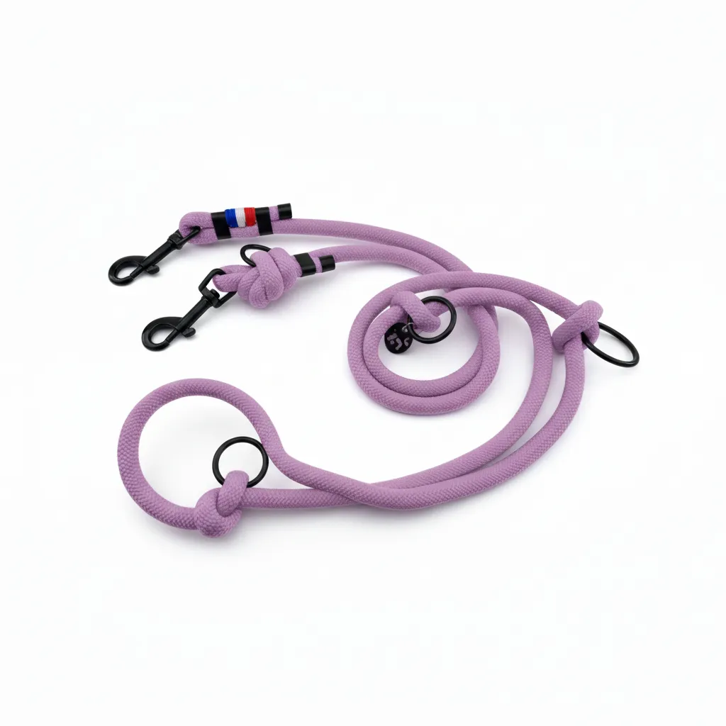 Laisse Multiposition - Lavande Sauvage