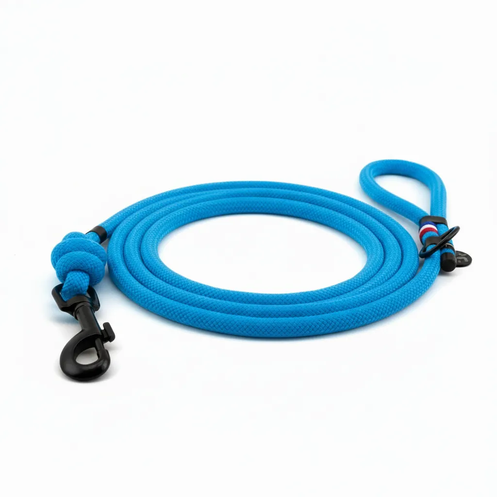 Laisse -  Bleu Océan (1 mètre - éducation, Noir, Noir)