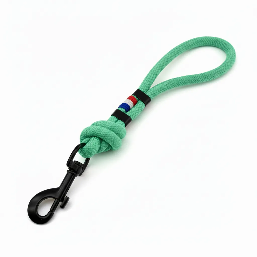 Poignée en corde - Vert Glacial