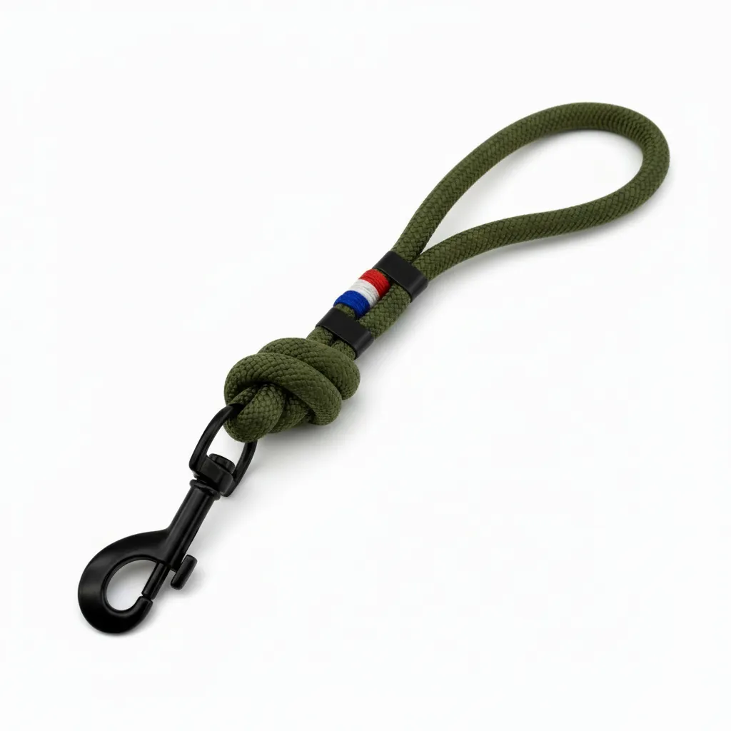 Poignée en corde - Kaki Sauvage