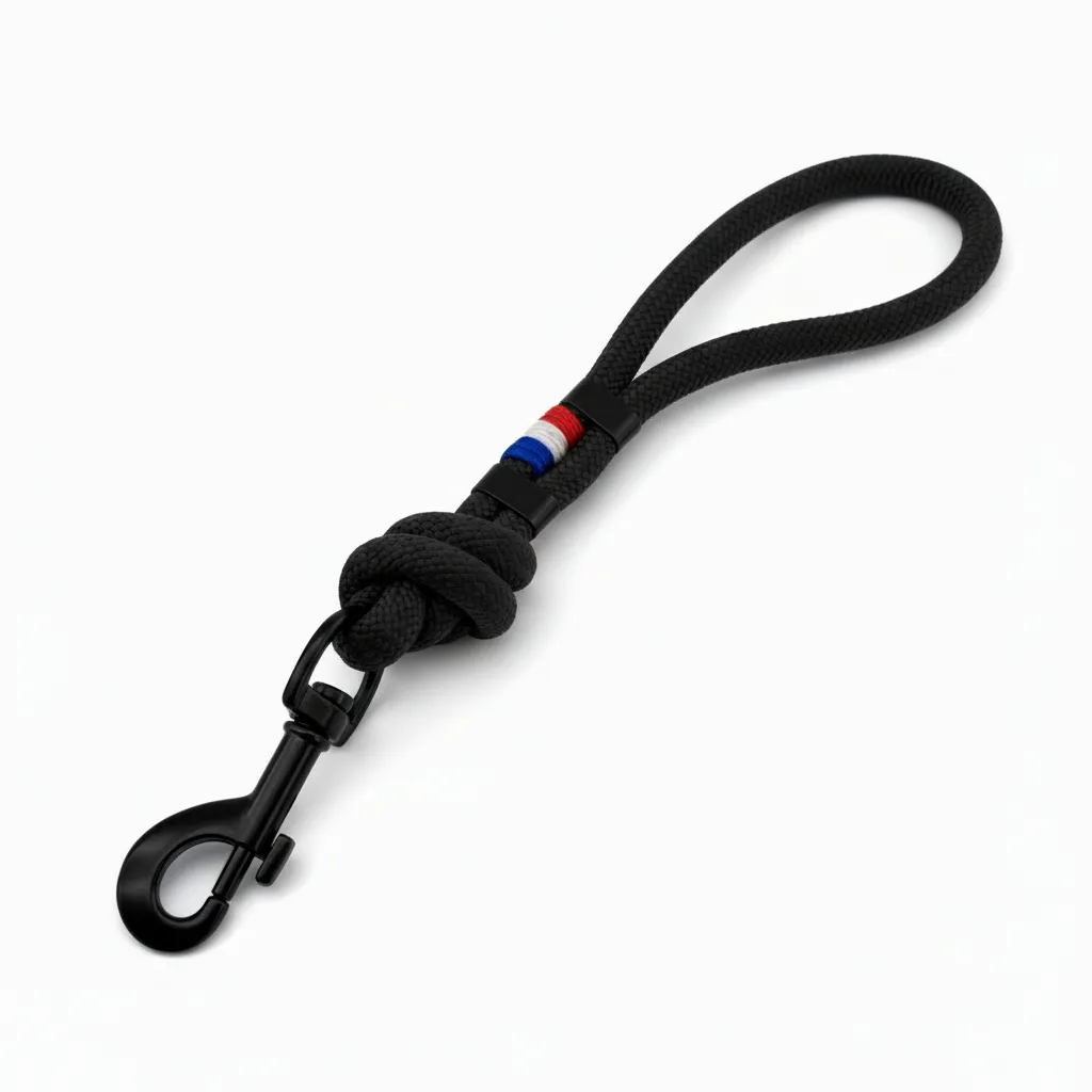 Laisse Poignée - Noir Intense (Noir, Noir)