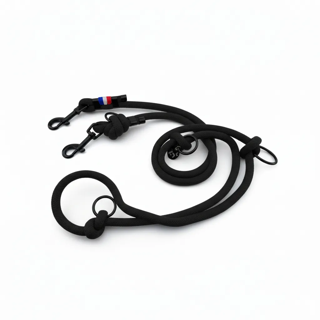 Laisse Multiposition - Noir