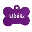 Médaillon Os - Violet