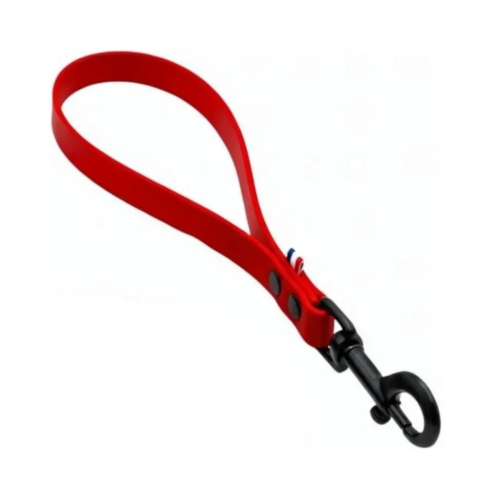 Poignée en Biothane®- Rouge Intense (16mm)