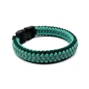 Bracelet en corde marine - Emeraude