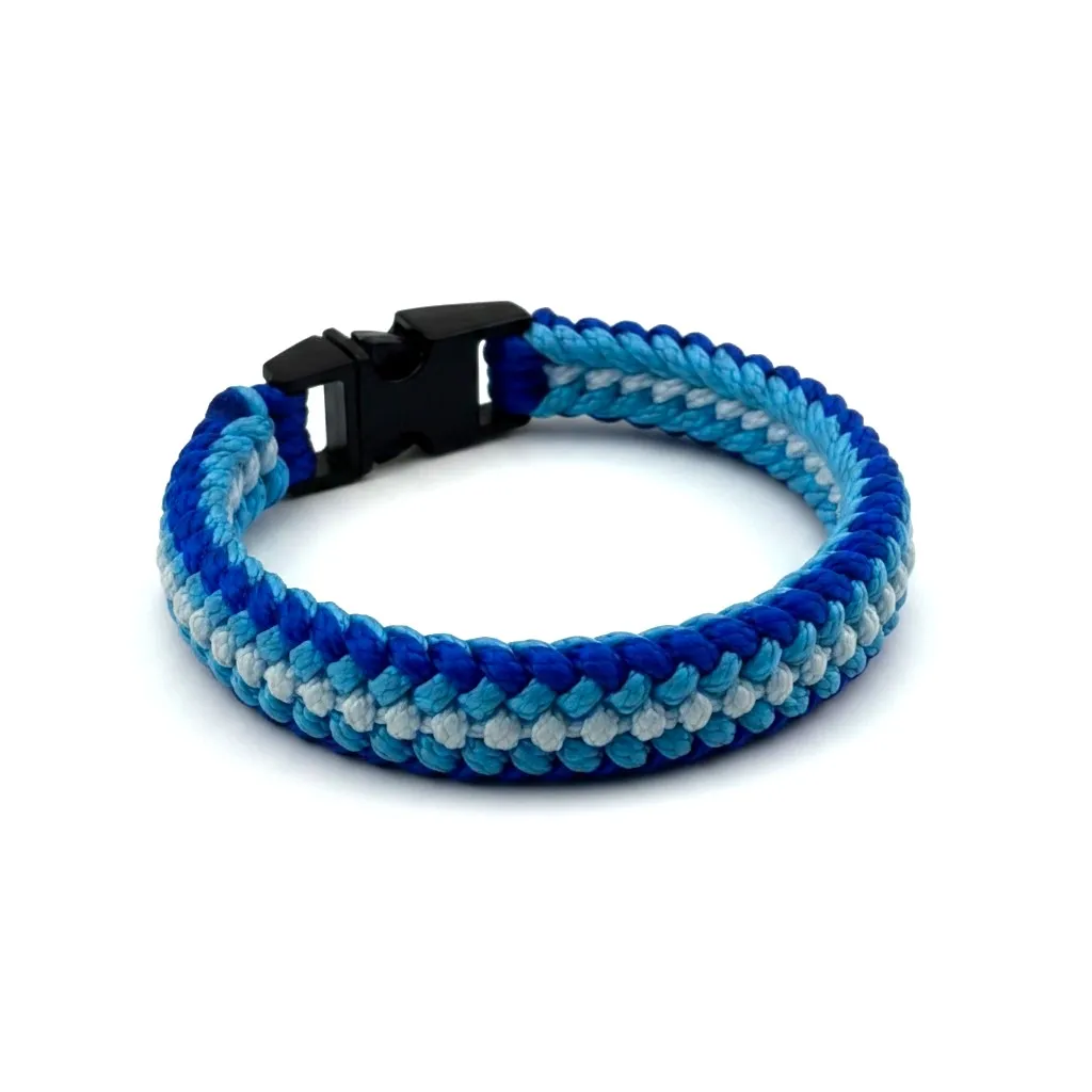 Bracelet en corde marine - Saphir