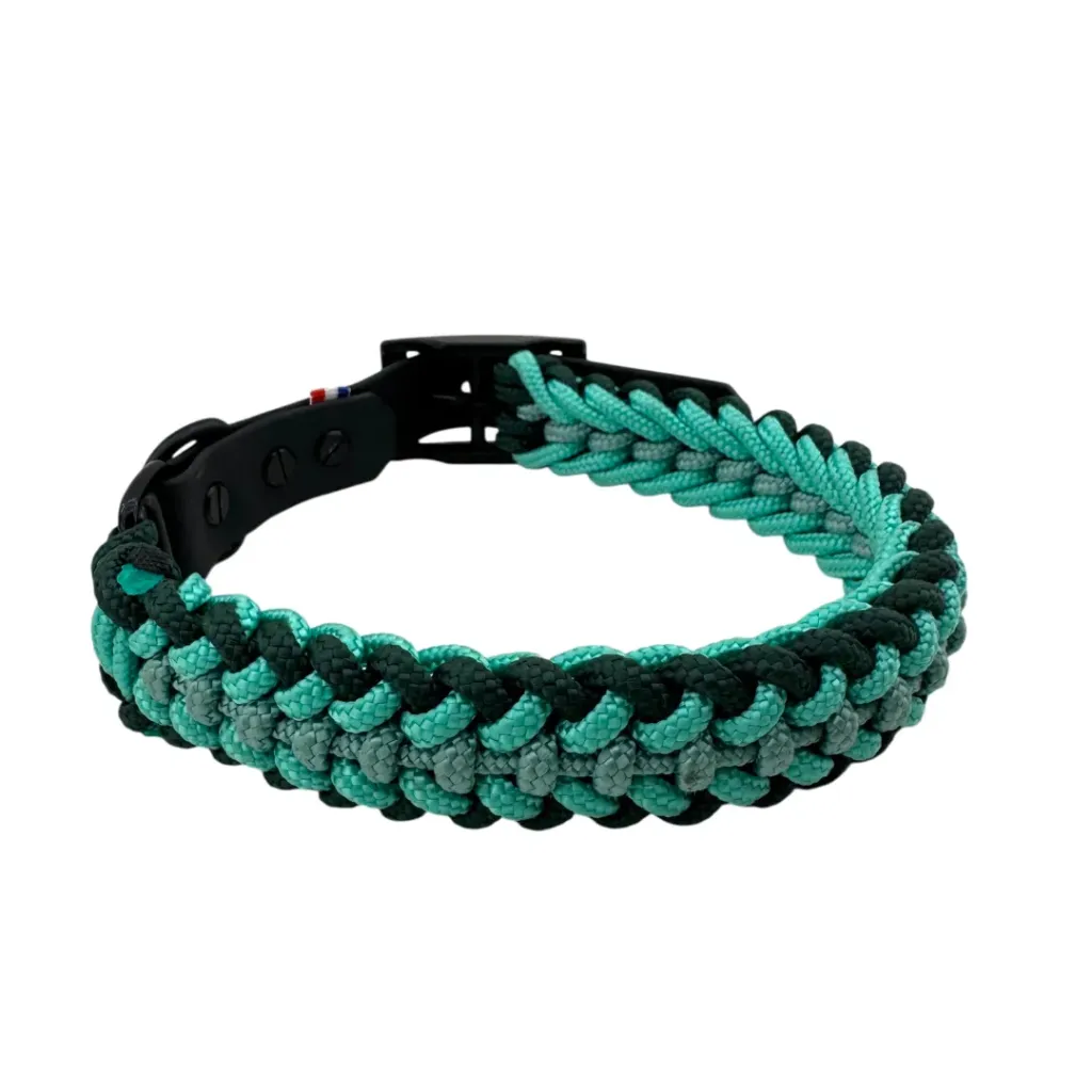Collier en corde - Emeraude (T1)