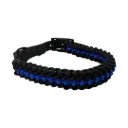 Collier en corde - Bleu Electrique