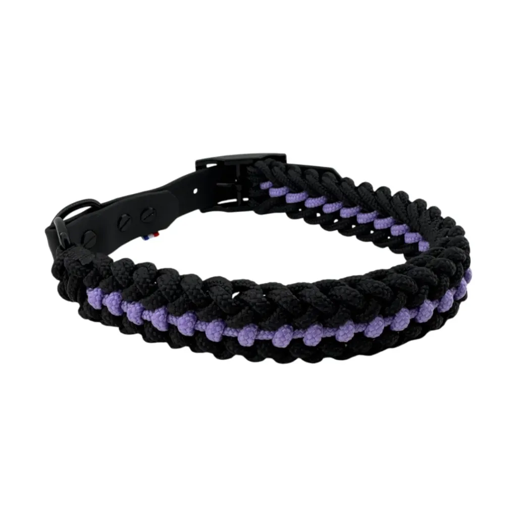 Collier en corde - Lavande Sauvage