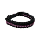 Collier en corde - Rose Velours