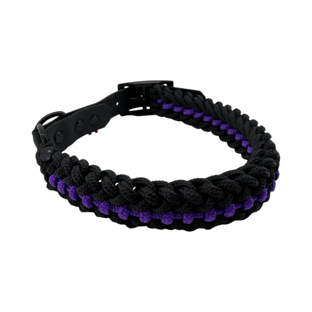Collier en corde - Violet Mystique