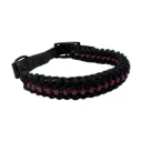 Collier en corde - Prune Royal