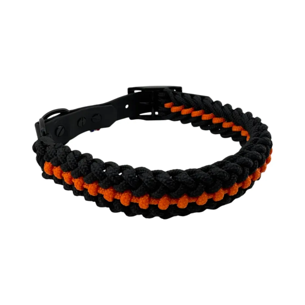 Collier en corde - Orange Ultra