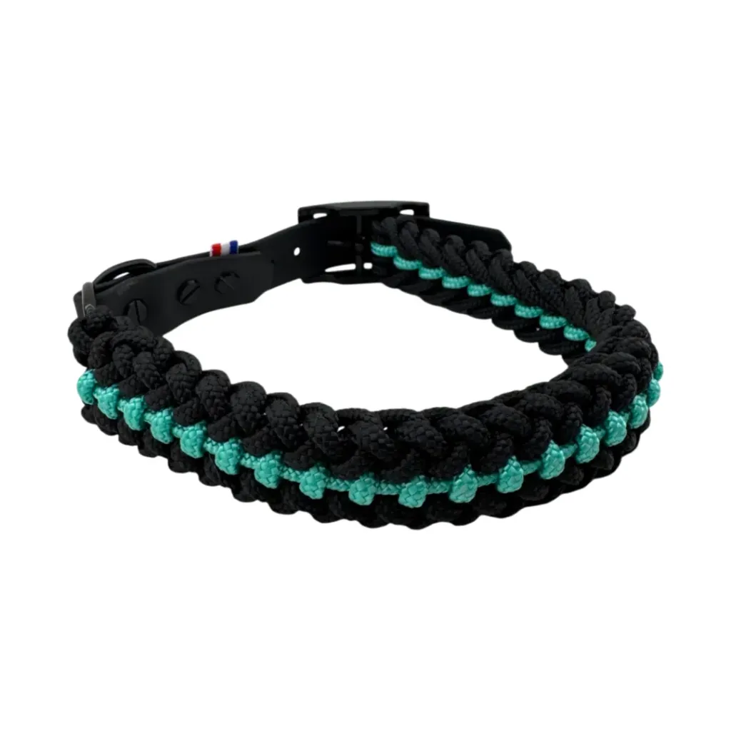 Collier en corde - Vert Glacial