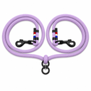 Laisse Double - Lavande Sauvage