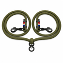 Laisse Double - Kaki Sauvage