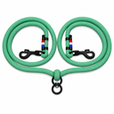 Laisse Double - Vert Glacial