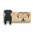 Porte-laisse - silhouette et oreilles