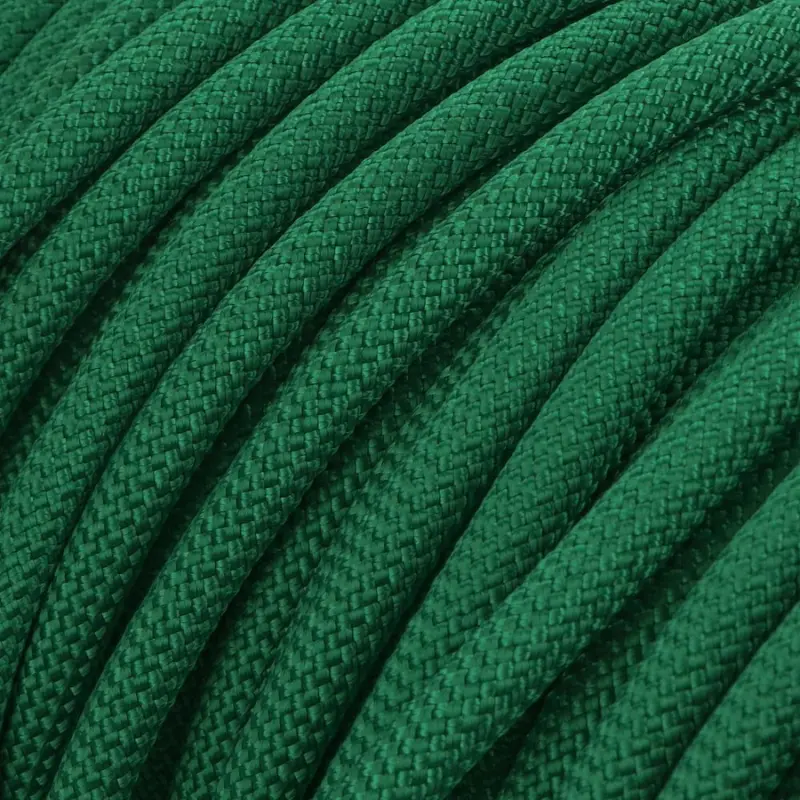 Laisse - Vert Royal (1 mètre - éducation, Noir, Noir)